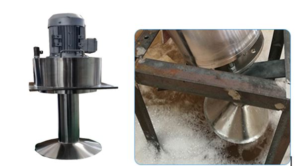 機械消泡器工作狀態