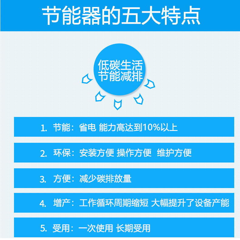 烤箱節能器產品五大特點