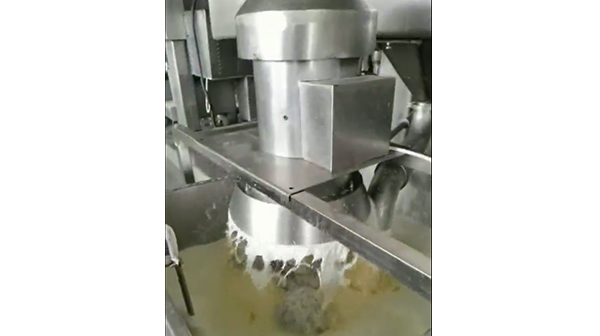 豆制品消泡現場